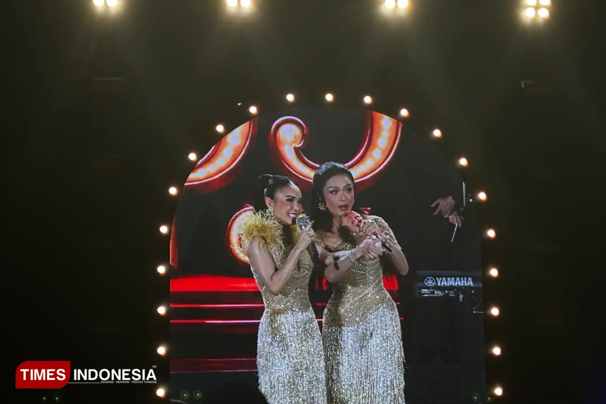 Duet Yuni Shara dan Krisdayanti Bikin Haru di 3553 Concert