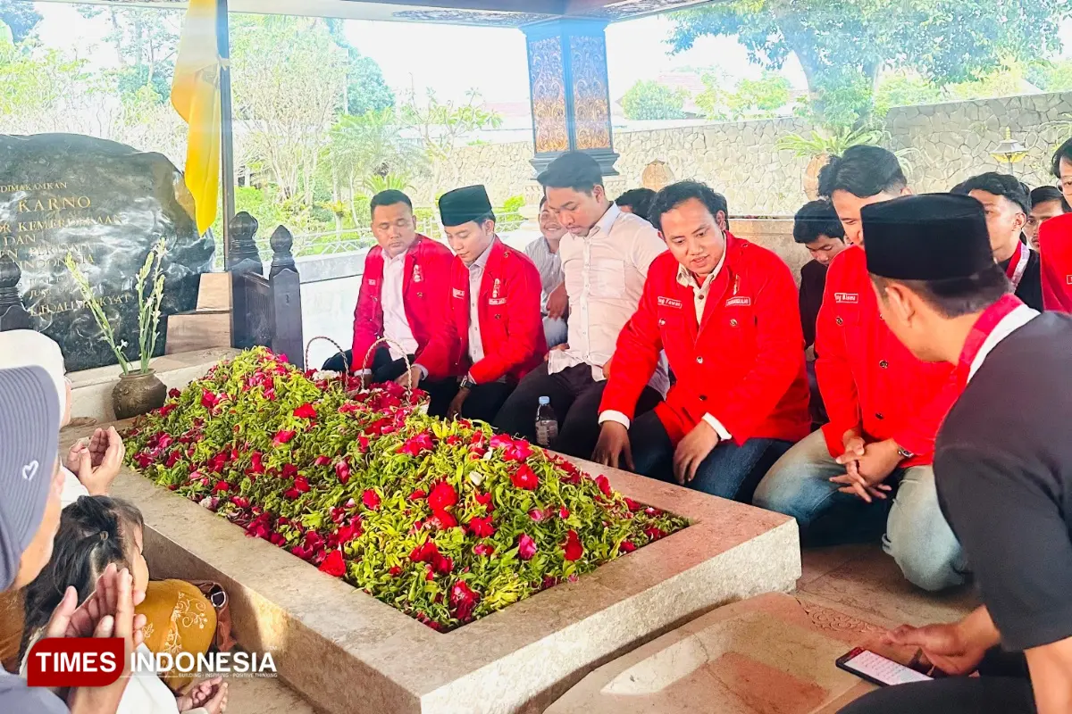 GMNI Jatim Jadikan Ziarah Bung Karno Momentum Perkuat Ideologi Kader