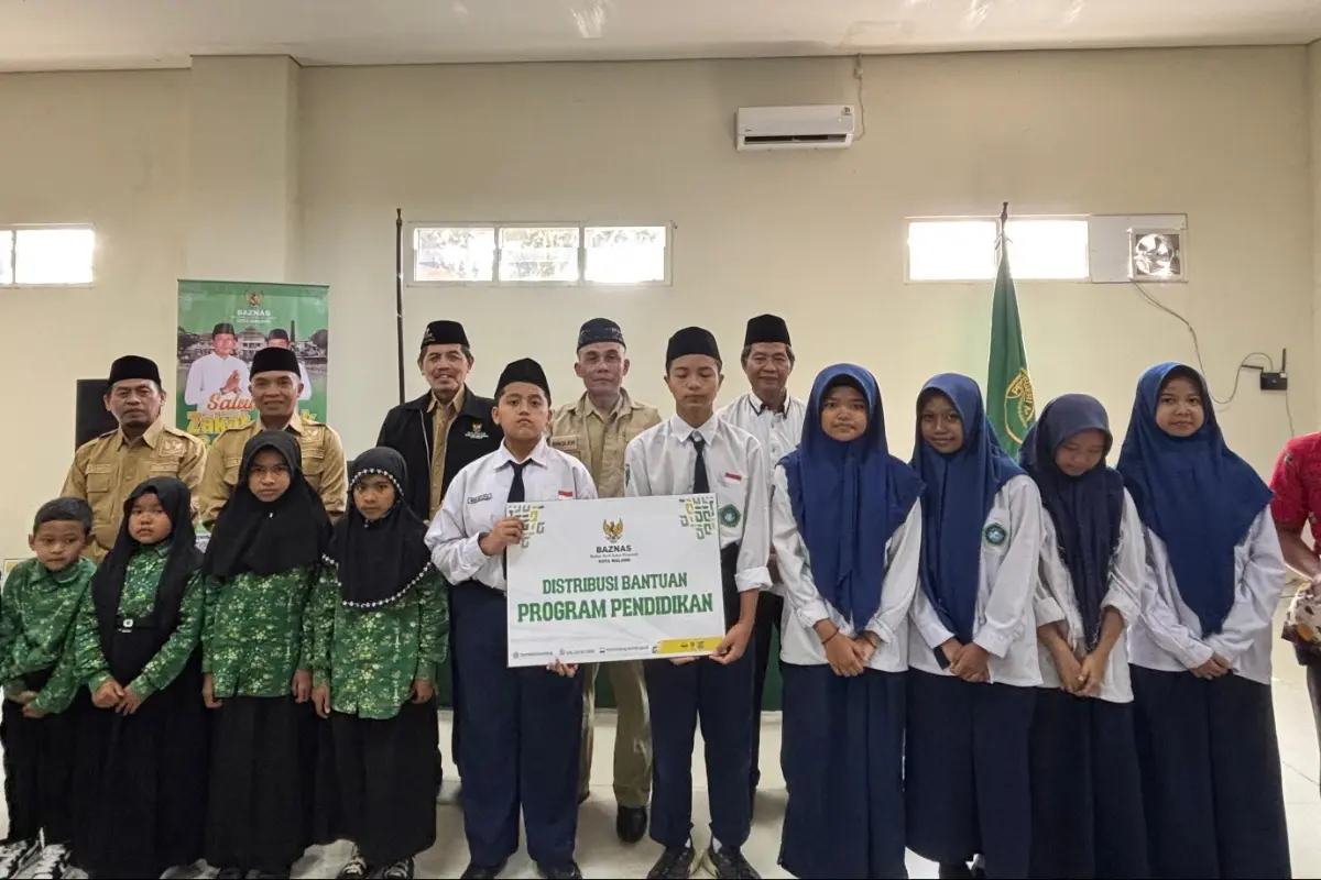 BAZNAS Kota Malang Salurkan ZIS Rp159,6 Juta kepada 282 Penerima Manfaat