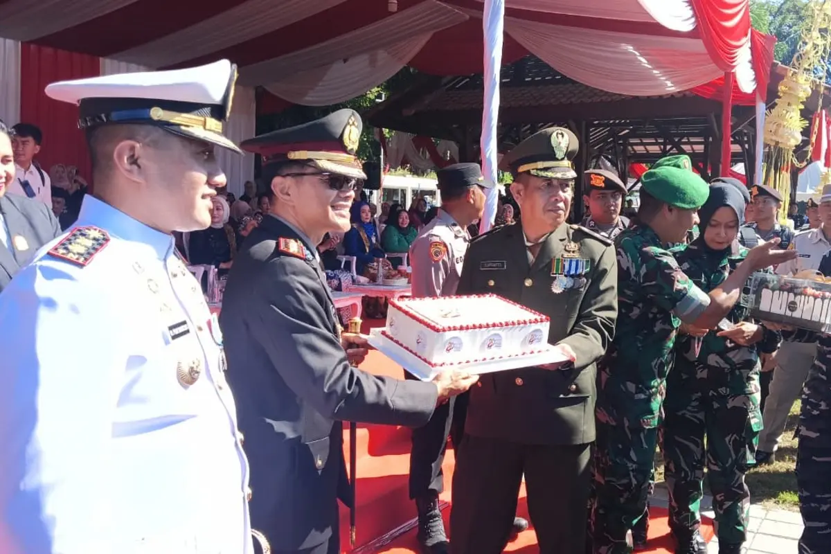 HUT ke-80 Bhayangkara, Kodim Banyuwangi Tegaskan Soliditas Bersama Polresta Banyuwangi