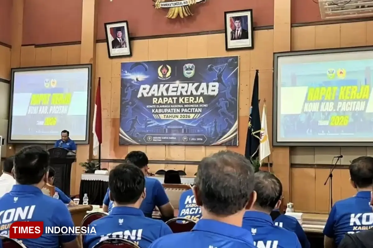 KONI Pacitan Intens Bahas Strategi Kemenangan Porprov Jatim 2027