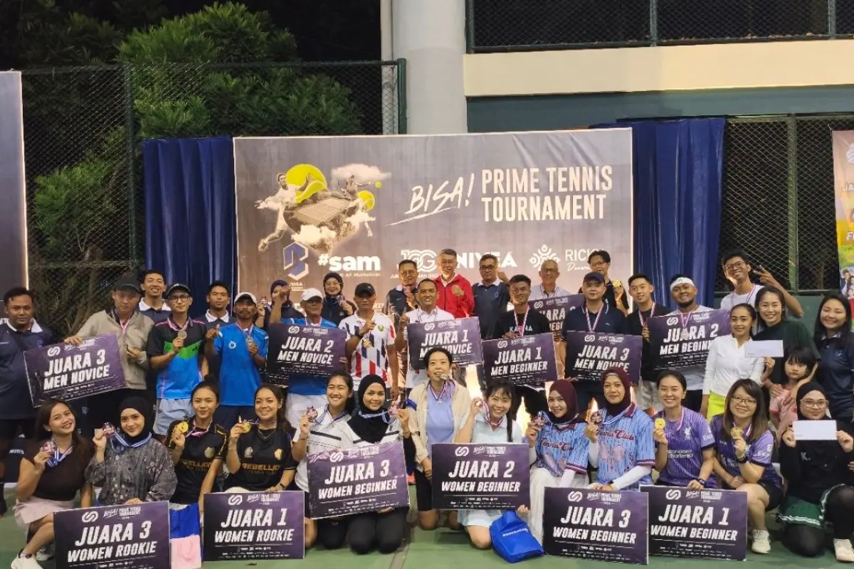 Turnamen Perdana di Malang Diserbu 180 Petenis, BISA Siapkan Agenda Tahunan Berhadiah Rp30 Juta