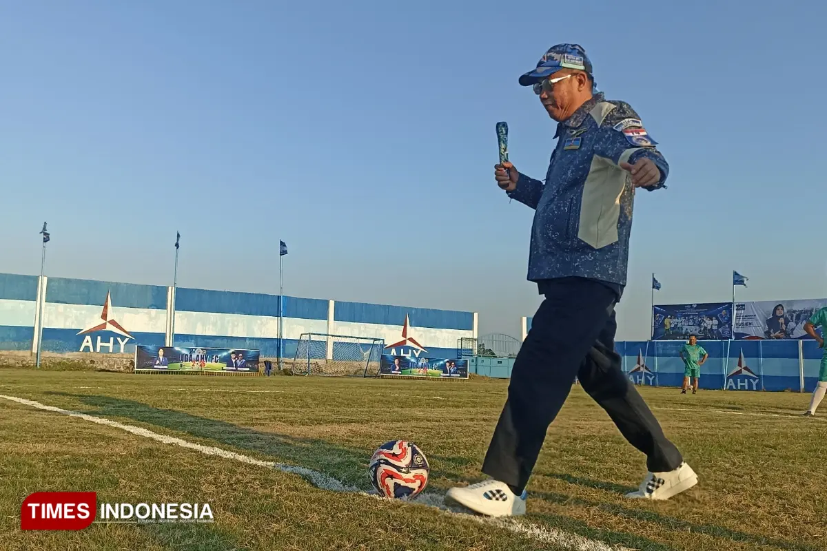 Rayakan HUT Partai dan Sambut Piala Dunia, Demokrat Banyuwangi Luncurkan Liga AHY FC