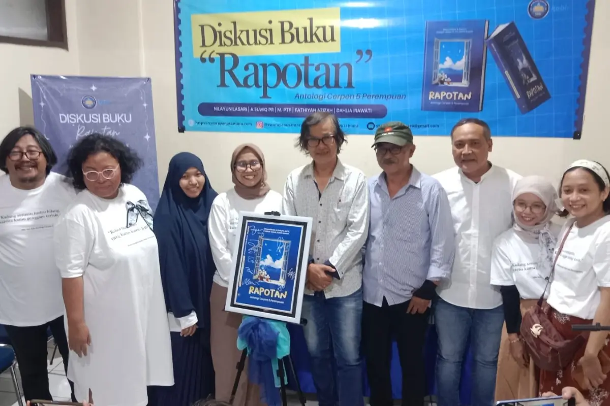 Lima Perempuan di Malang Luncurkan Antologi Cerpen Rapotan, Rayakan Keberanian Berkarya