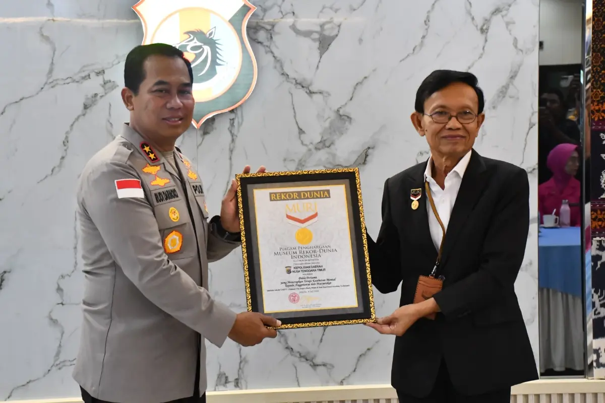Raih Dua Rekor MURI Melalui Program USEFT, Begini Kata Kapolda NTT