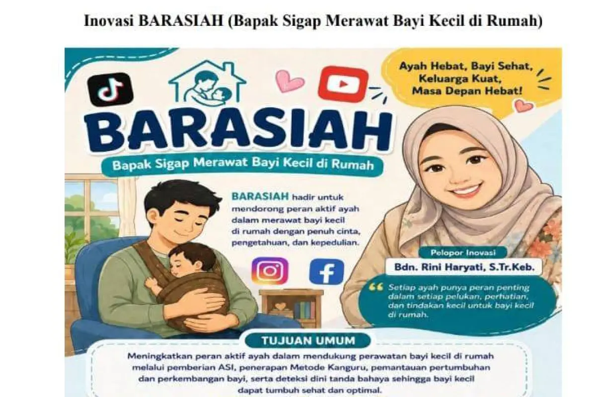 Perkuat Peran Ayah dalam Perawatan Bayi BBLR, RSUD Mohammad Natsir Solok Gagas BARASIAH