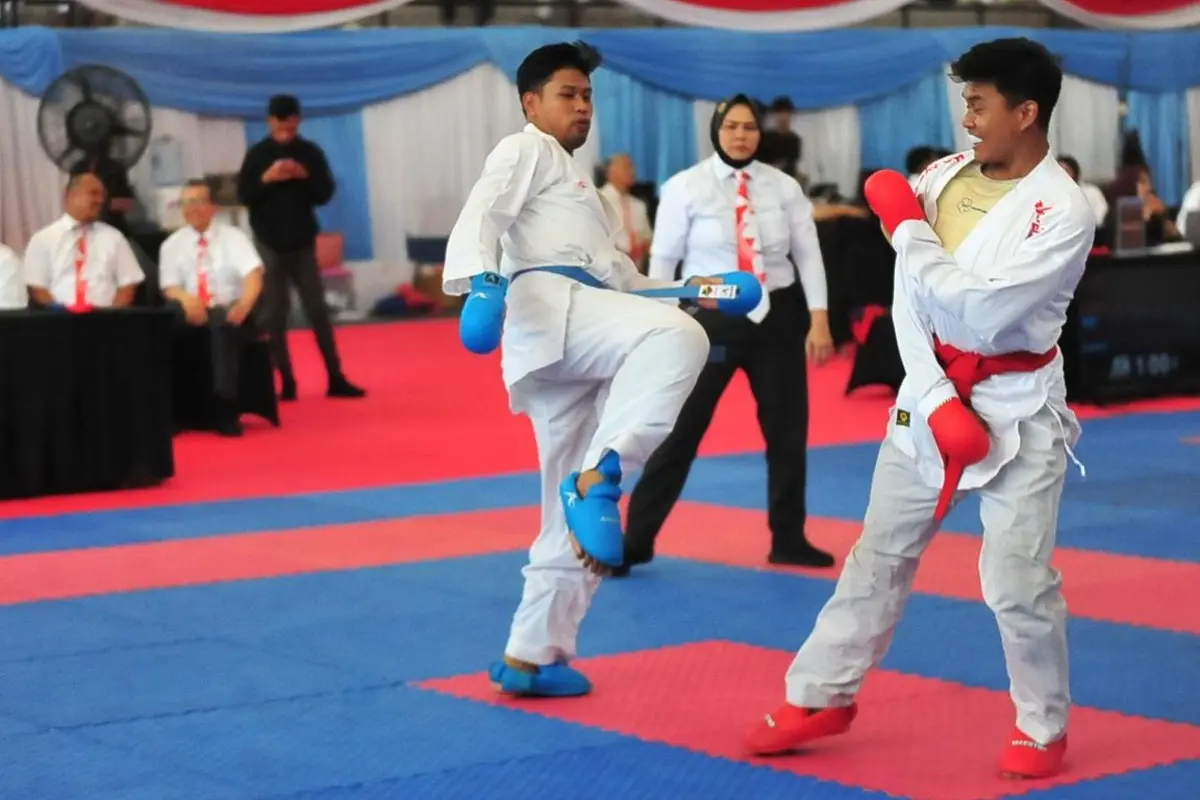 Sabet Emas, Personel Polresta Banyuwangi Rajai Podium Karate Kapolri Cup 2026