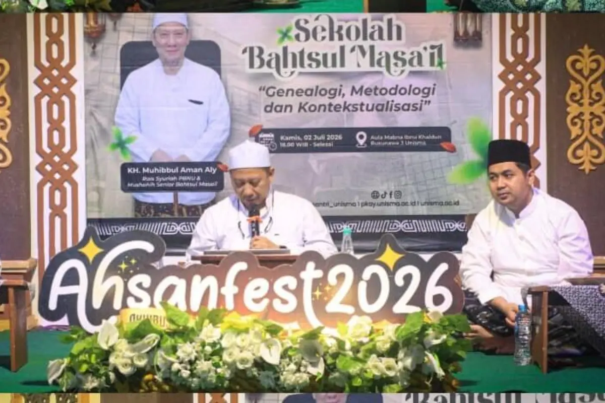 Sekolah Bahtsul Masail Ahsan Fest 2026: Bedah Genealogi hingga Kontekstualisasi Bersama Rais Syuriah PBNU