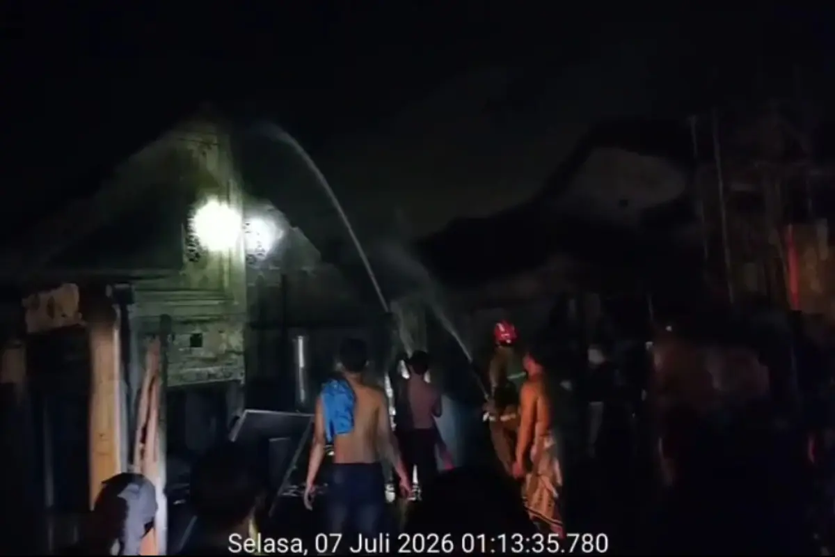 Bocor Selang Regulator, Kebakaran Rumah dan Warung di Banyuwangi Telan Kerugian Ratusan Juta