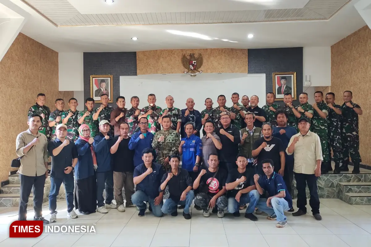 Kolaborasi TNI dan Media Diperkuat, Dandim Ajak Wujudkan Majalengka Langkung SAE
