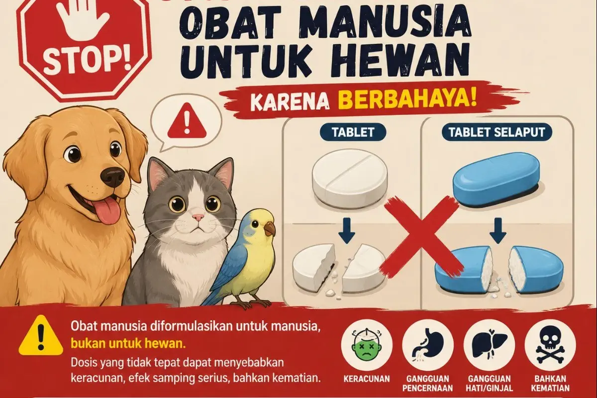 Jangan Asal Membagi Obat, Ini Panduan Keren Menjaga Hewan Kesayangan Tetap Sehat