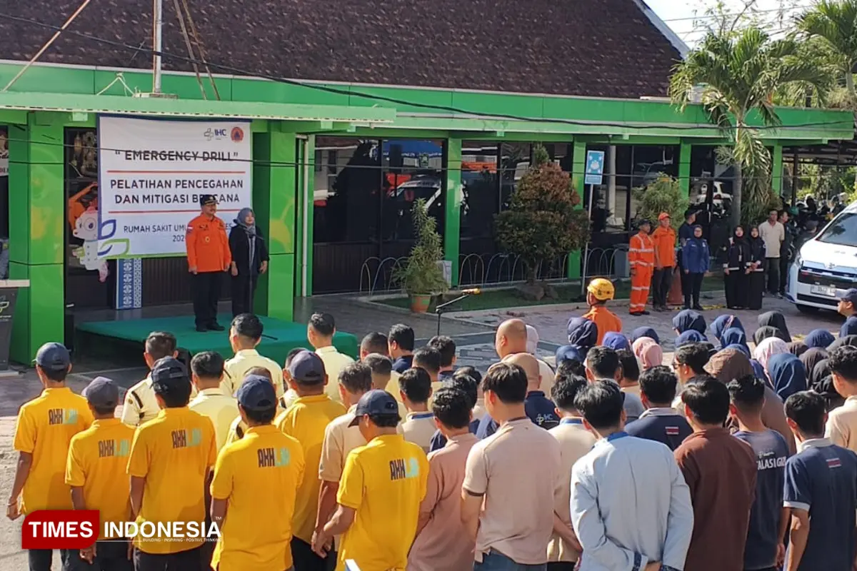 Antisipasi Kepanikan Fatal, BPBD Jember Gelar Simulasi Tanggap Bencana di RSU Kaliwates