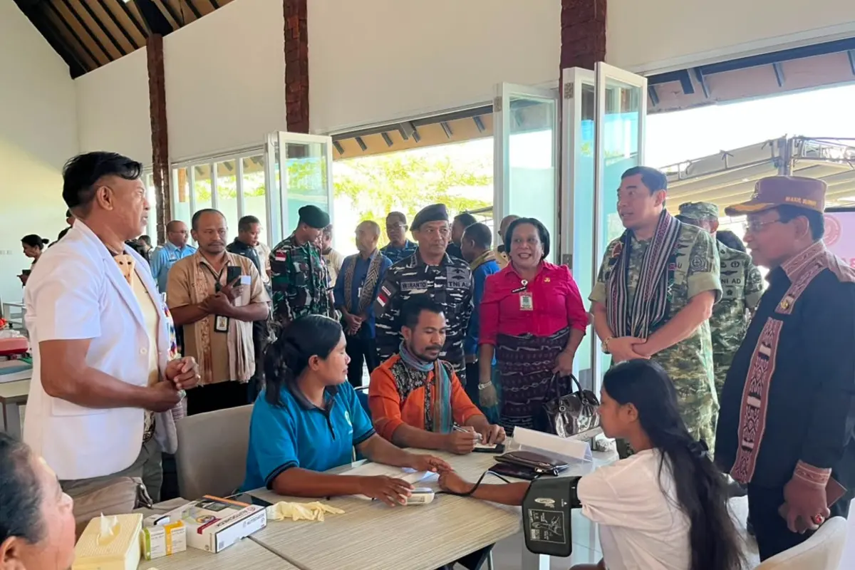 Kemhan Perkuat Layanan Kesehatan di Perbatasan Napan, 232 Warga TTU Dapat Pengobatan Gratis
