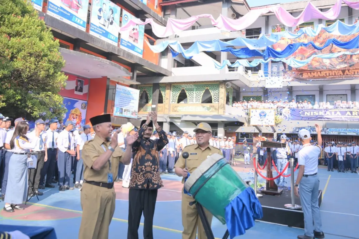 Hari Pertama MPLS di SMK Panca Bakti Banjarnegara, Sekda: Hindari Perpeloncoan
