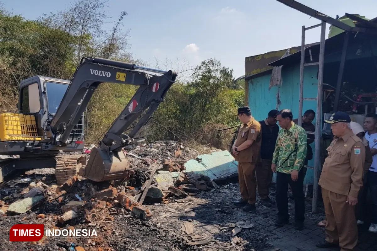 Bupati Malang Gerak Cepat Tangani Dampak Kebakaran Pasar Turen, Instruksikan Penataan Ulang Kawasan