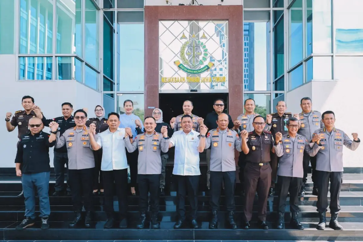 TNI-Polri dan Kejaksaan Kompak Perkuat Sinergi demi Jaga Kondusivitas Jawa Timur