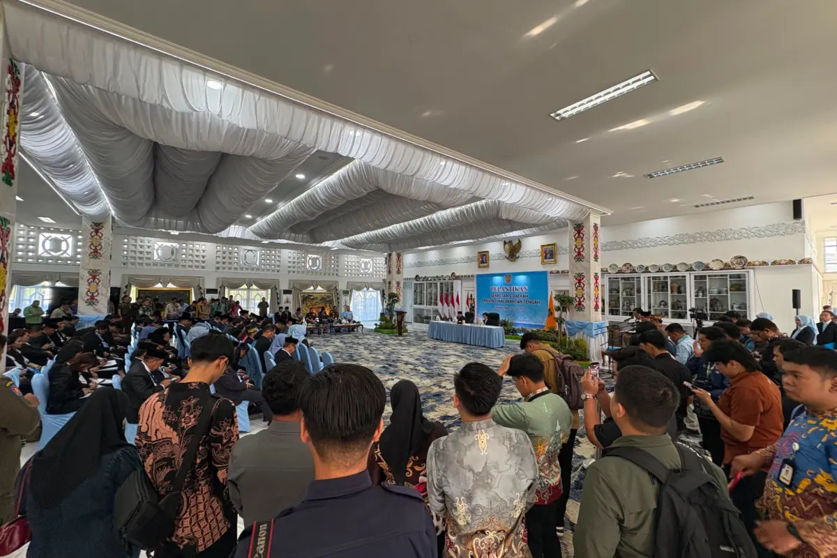 Sejumlah Media Dibatasi Masuk saat Pelantikan Sekda Kalteng, Gubernur Bantah Tidak Ada yang Dilarang