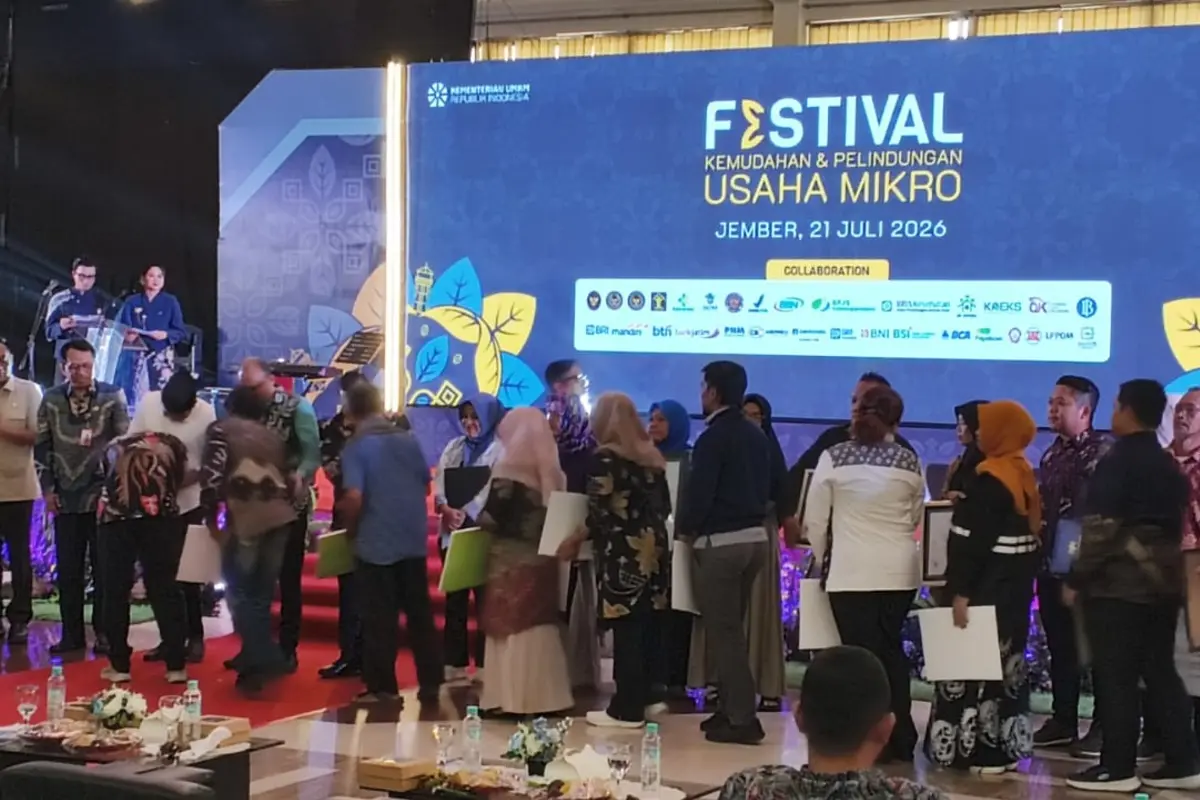 Dorong UMKM Naik Kelas, Pemkab Jember Gelar Festival Kemudahan dan Perlindungan Usaha Mikro 2026