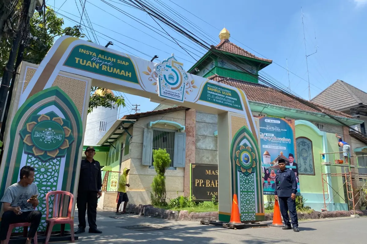 Muktamar ke-35 NU di Jombang: Panitia Siapkan Penginapan dan Dapur Umum untuk 200 Ribu Warga