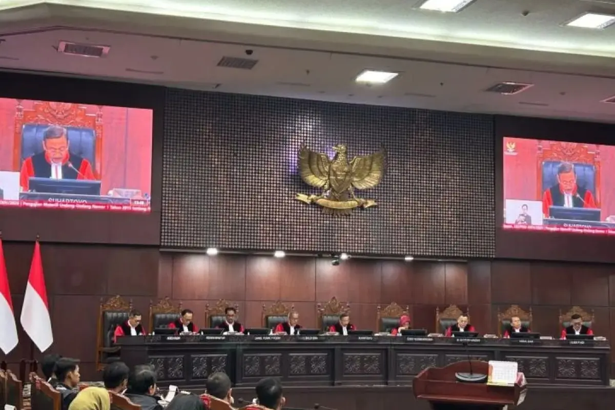 MK Putus 20 Gugatan Uji Materi Hari Ini, Termasuk UU APBN 2026 soal Program MBG
