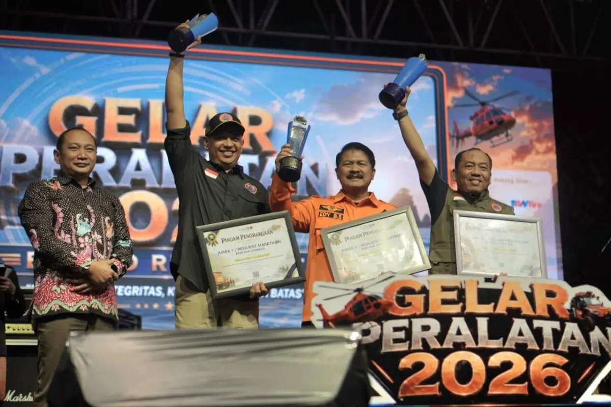 BPBD Jember Raih Juara Umum Gelar Peralatan PB Jatim 2026 di Pacitan