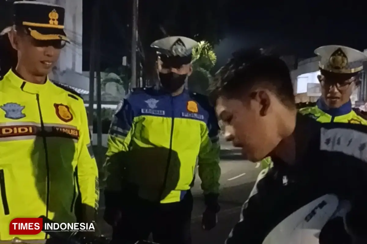 Cegah Begal dan Knalpot Brong, Polres Banjar Gelar Razia Stasioner hingga Patroli Skala Besar