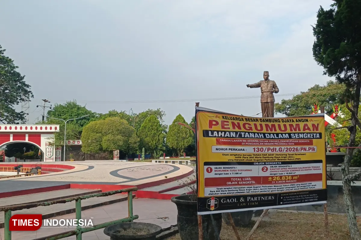 Tugu Soekarno Disengketakan, Wali Kota Fairid: Kita Ikuti Proses Hukumnya