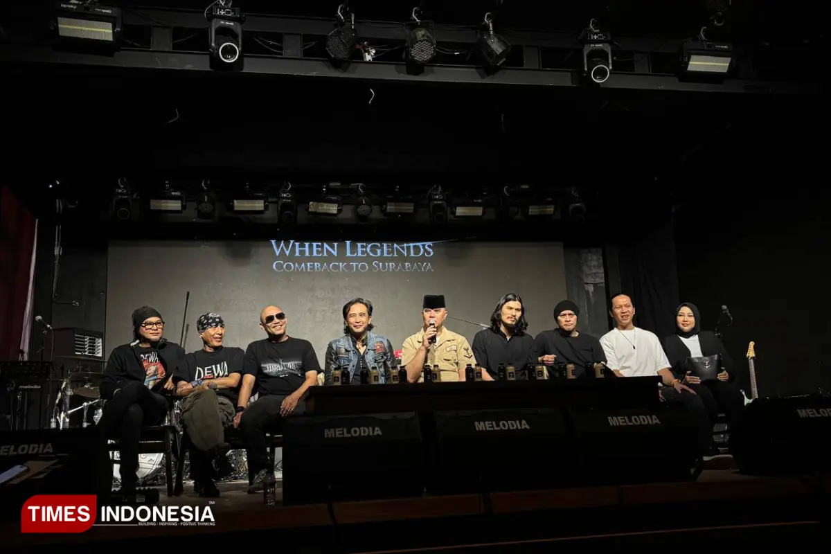 Dua Band Legendaris Bersua Satu Panggung, Dewa19 dan Padi Reborn Siap Guncang Surabaya