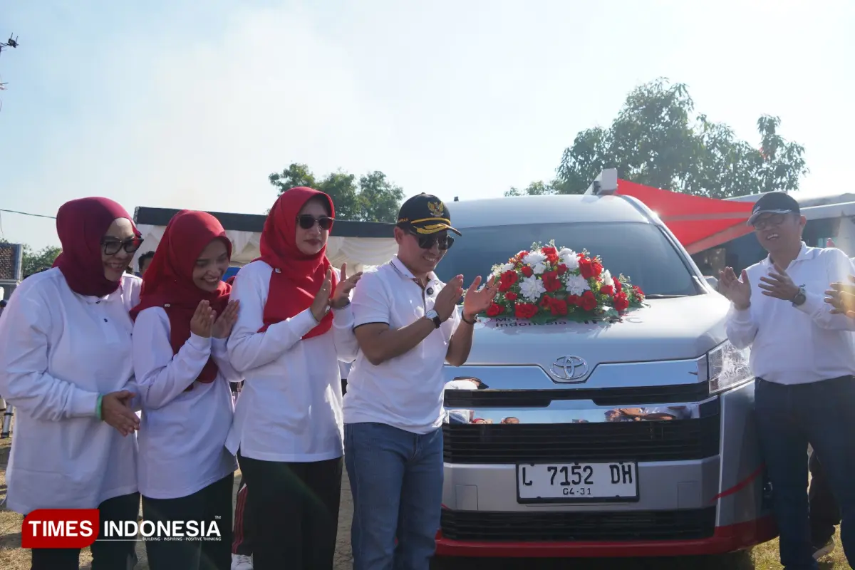 Peringati HUT RI ke-81 Kabupaten Mojokerto, Mobil Layanan Donor Darah Diresmikan