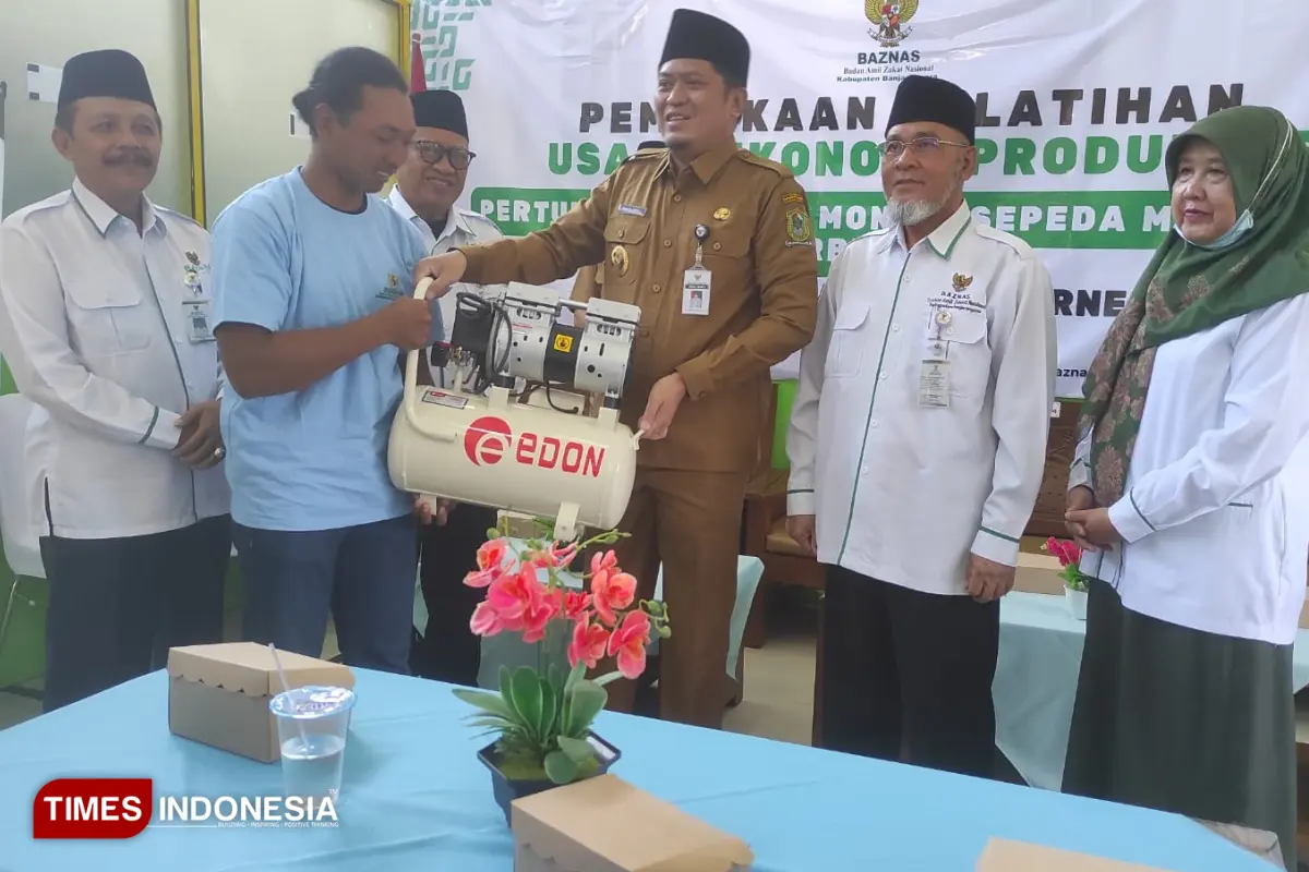 Baznas Banjarnegara Bekali 30 Pelaku Usaha Kreatif dengan Pelatihan Perbengkelan dan Pertukangan
