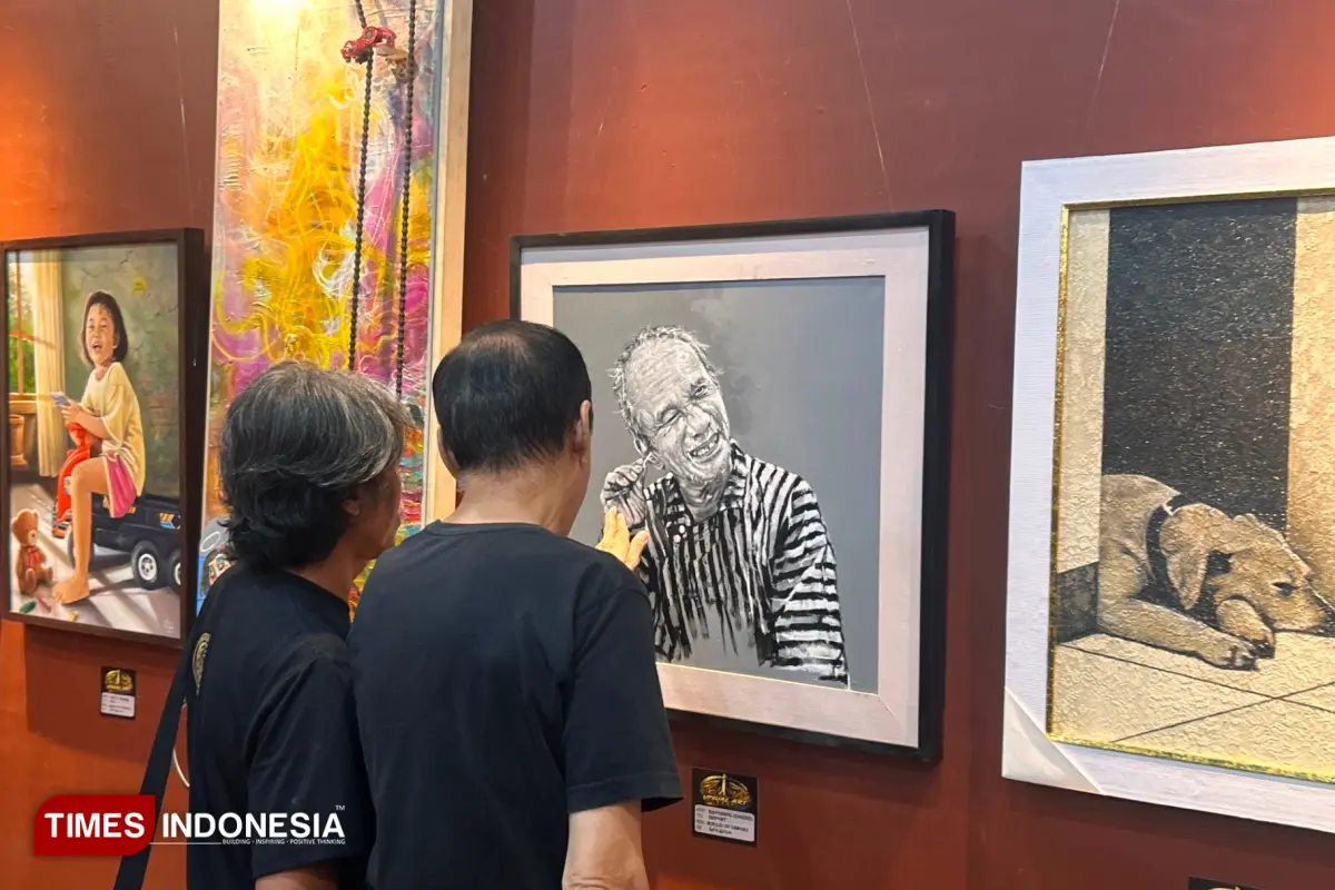 Surabaya Visual Art Fest: Pertemukan Perupa Lintas Generasi, Karya Seni Jadi Incaran Kolektor