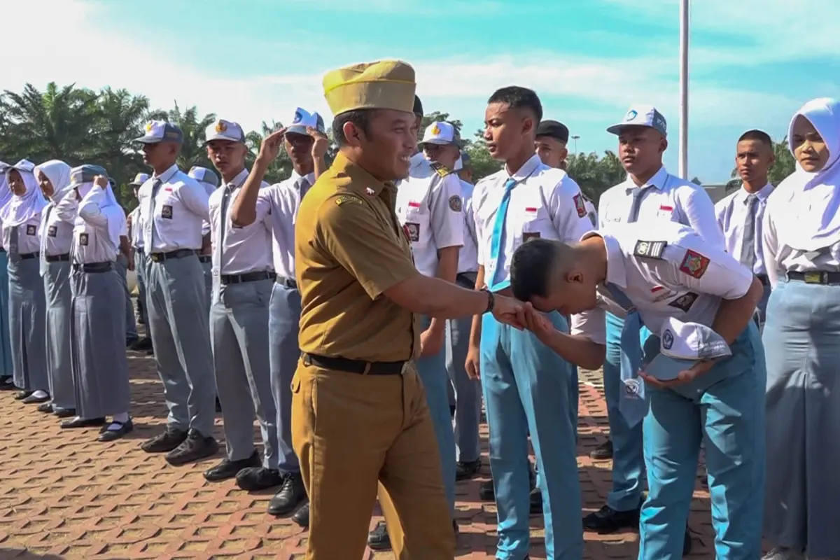 Lolos Seleksi Ketat, Anggota Paskibra Kabupaten Madiun Digembleng 15 Hari Sebelum Bertugas