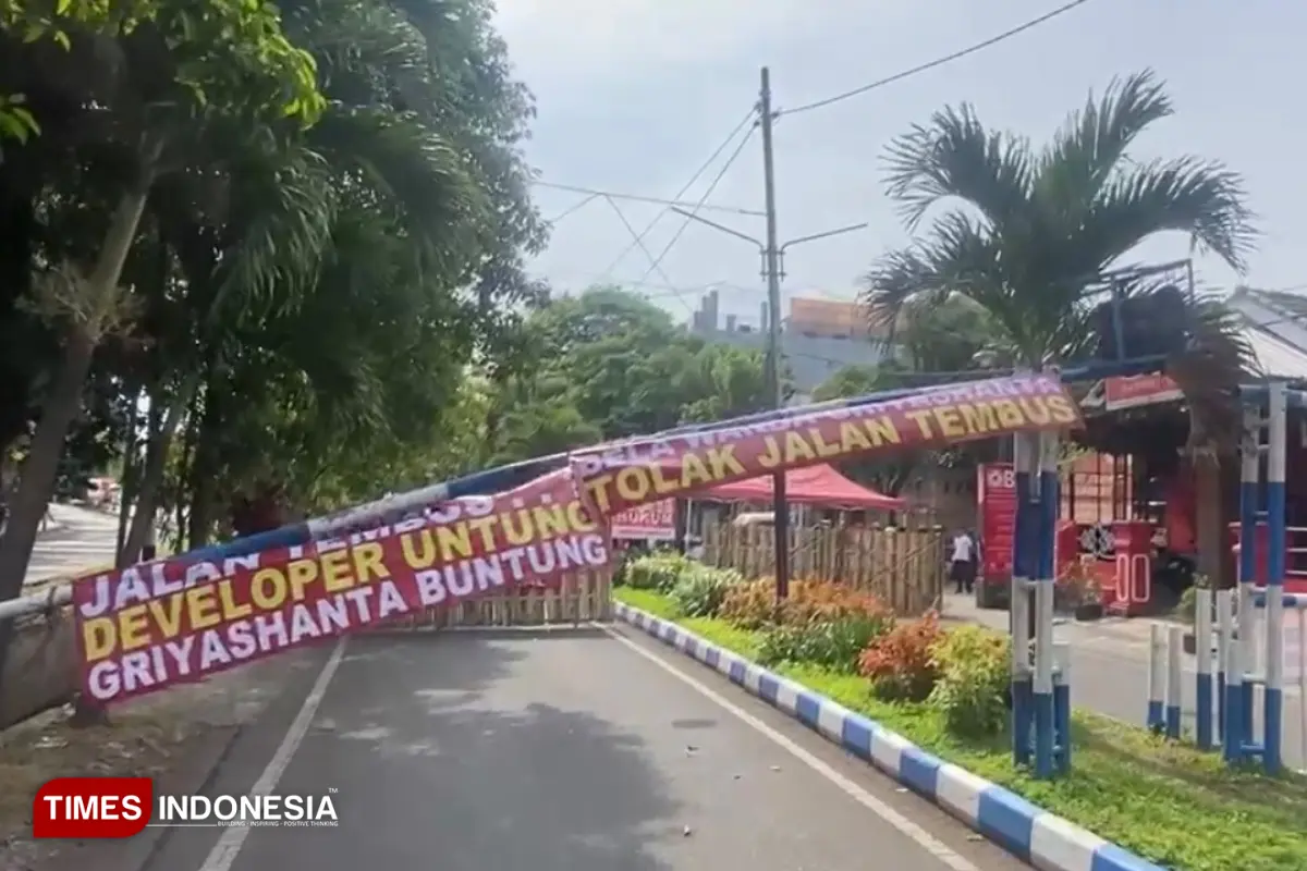 Uji Coba Jalan Tembus Griyashanta Kota Malang Diwarnai Penolakan Warga
