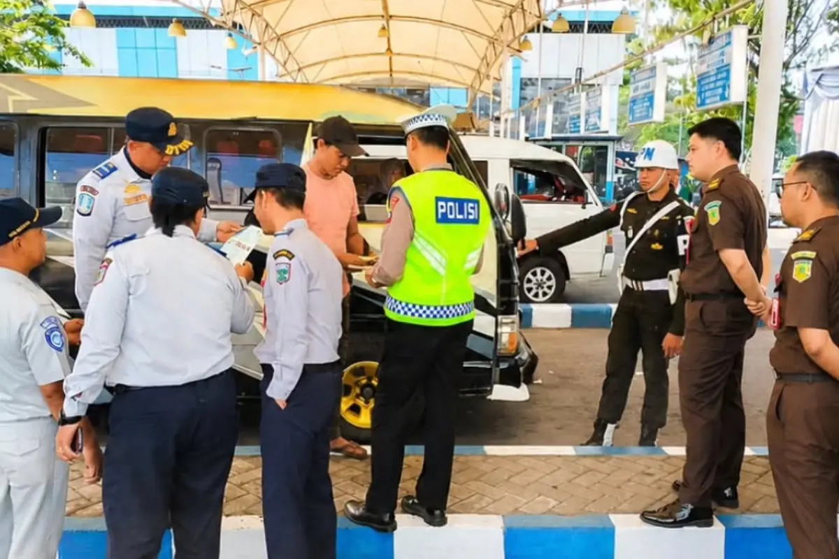 Ratusan Kendaraan Bermasalah Terjaring Operasi di Kota Batu
