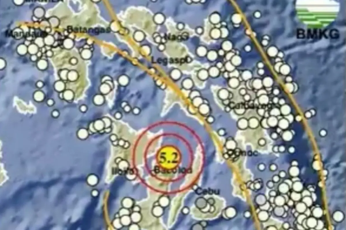 BMKG Catat Tiga Gempa M5,2 Guncang Barat Laut Tahuna