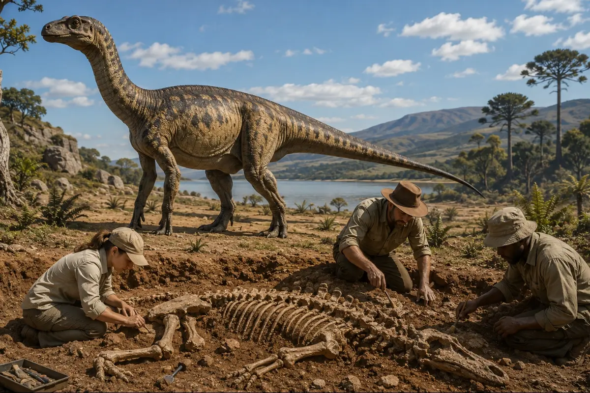 Dinosaurus Baru Berusia 210 Juta Tahun Ungkap Misteri Evolusi Afrika