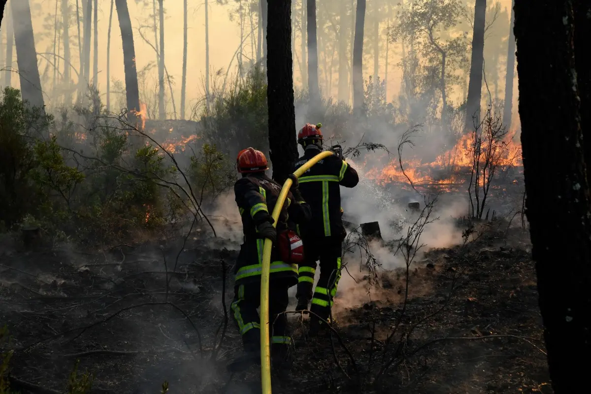 Prancis Hadapi Kebakaran Hutan Terburuk, Ratusan Petugas Dikerahkan untuk Jinakkan Api
