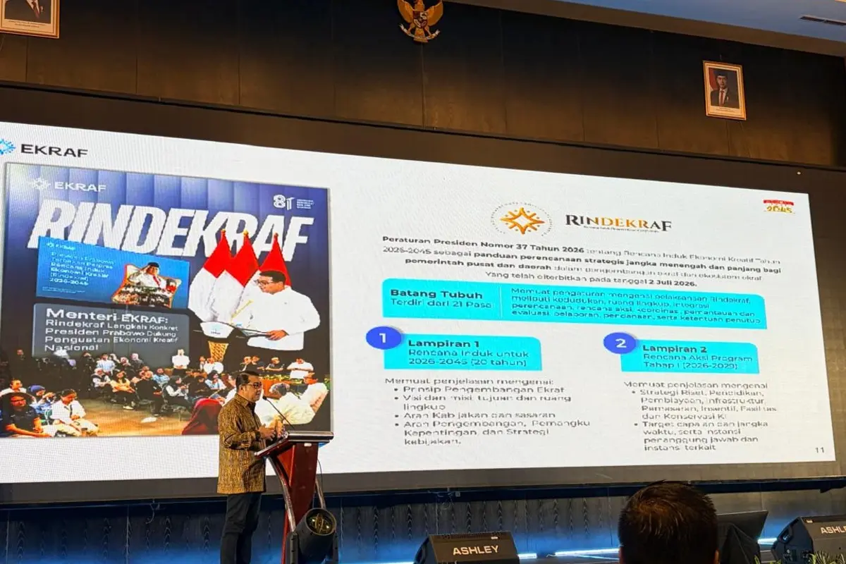 Jatim Media Summit 2026: Menparekraf Dorong Ekonomi Kreatif Ciptakan Lapangan Kerja