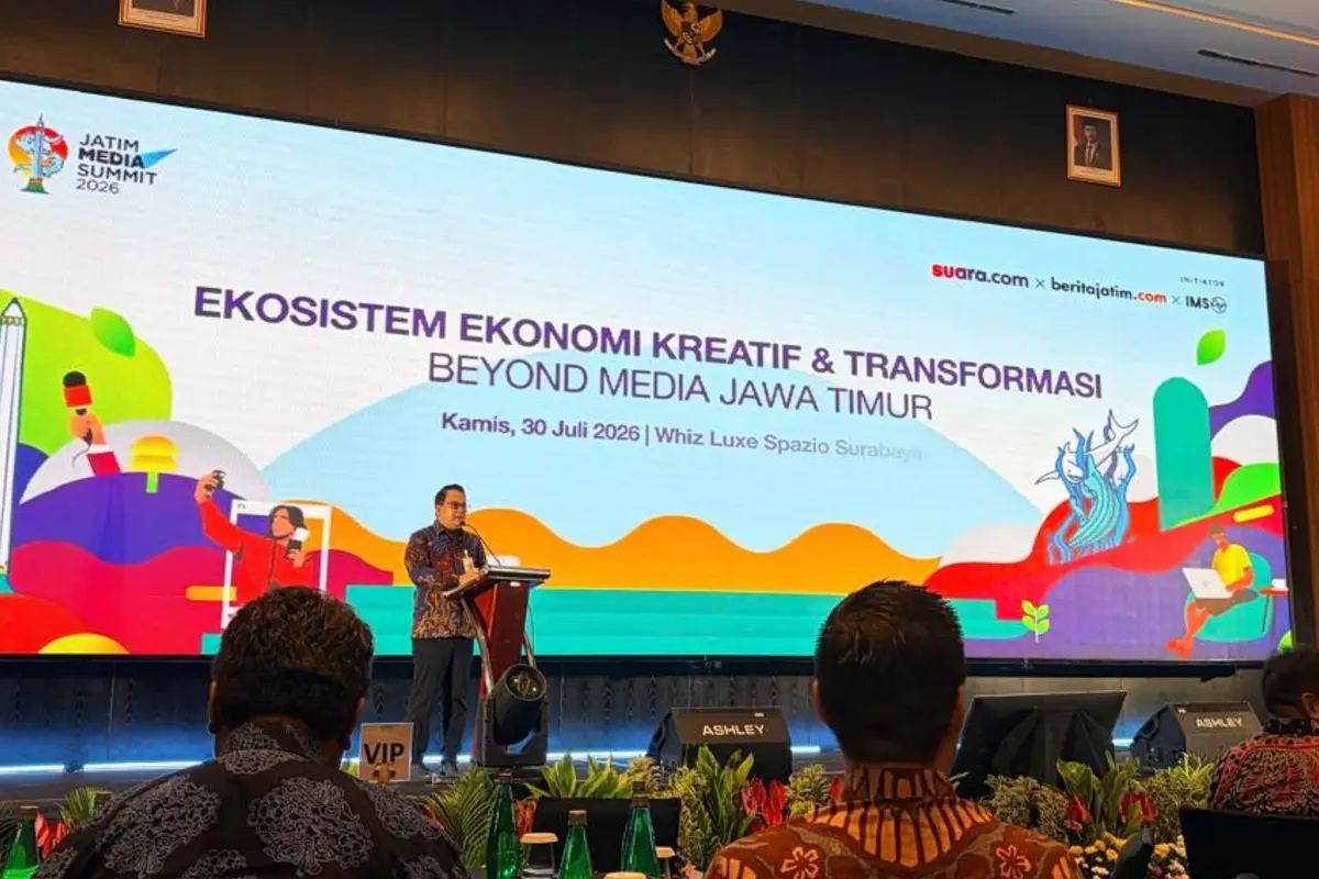 Jatim Media Summit 2026 Soroti Peran Media dan Ekonomi Kreatif sebagai Penggerak Pertumbuhan Daerah