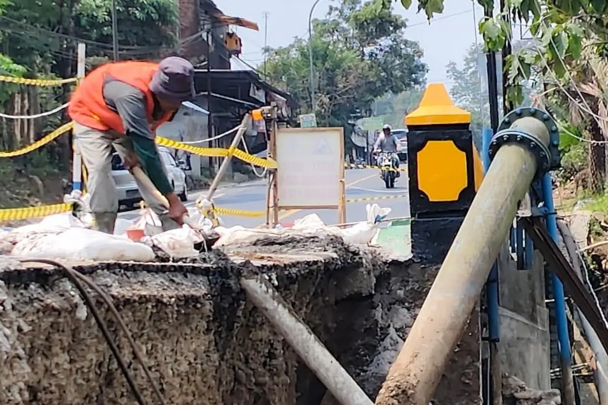 Pipa Utama PDAM Banjarnegara Selesai Diperbaiki, Pasokan Air Bersih Warga Perkotaan Kembali Normal