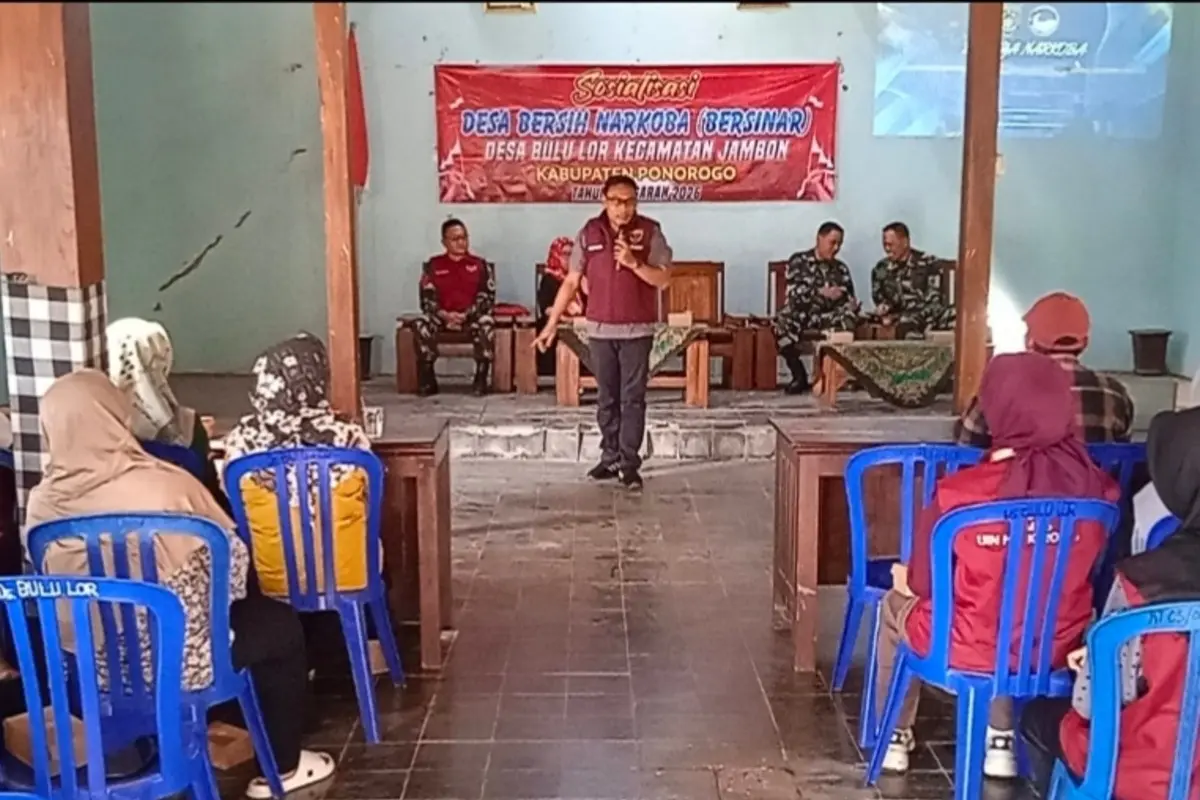 TMMD Reguler ke-129 Ponorogo: Adakan Penyuluhan Narkoba kepada Masyarakat