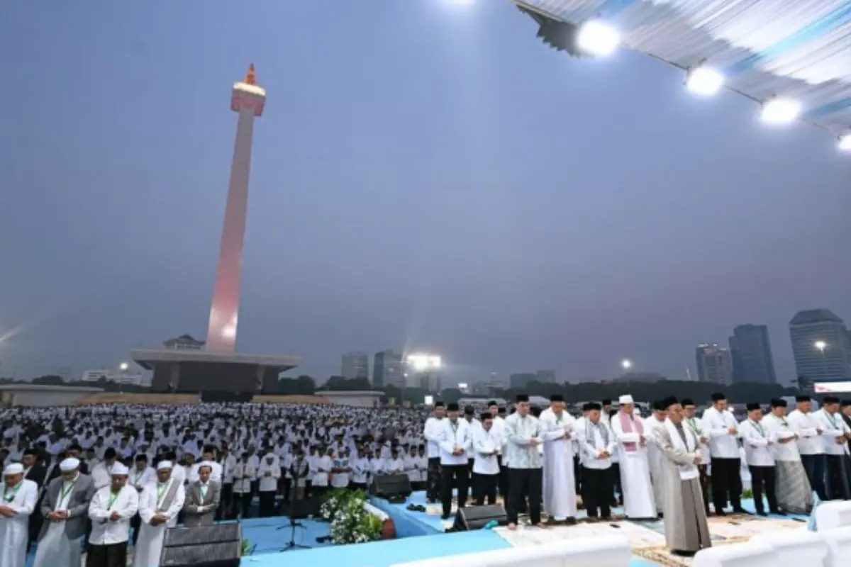 100 Ribu Warga Ikuti Zikir dan Doa Kebangsaan Sambut HUT Ke-81 RI