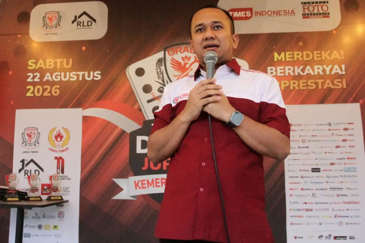 Perdana Digelar, Ketua ORADO Jatim Apresiasi Turnamen Domino Jurnalis Kemerdekaan 2026
