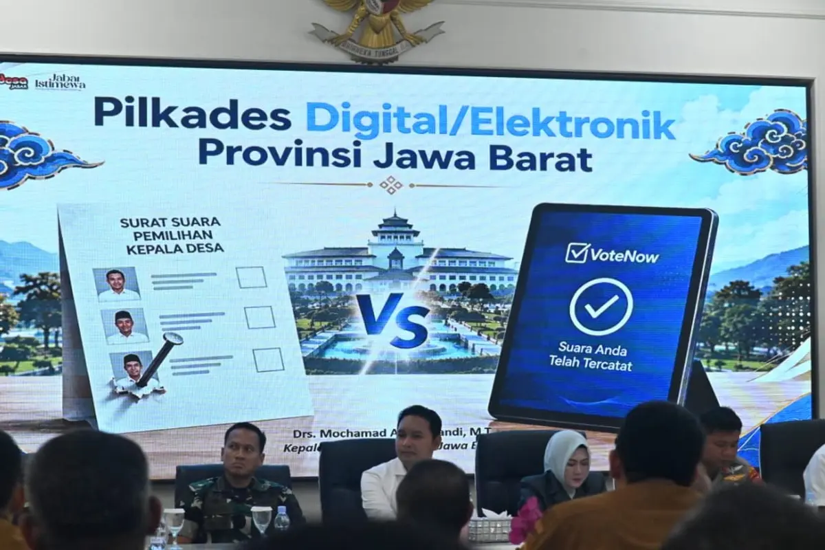 Cianjur Gelar Pilkades Digital Serentak di 47 Desa Oktober 2026