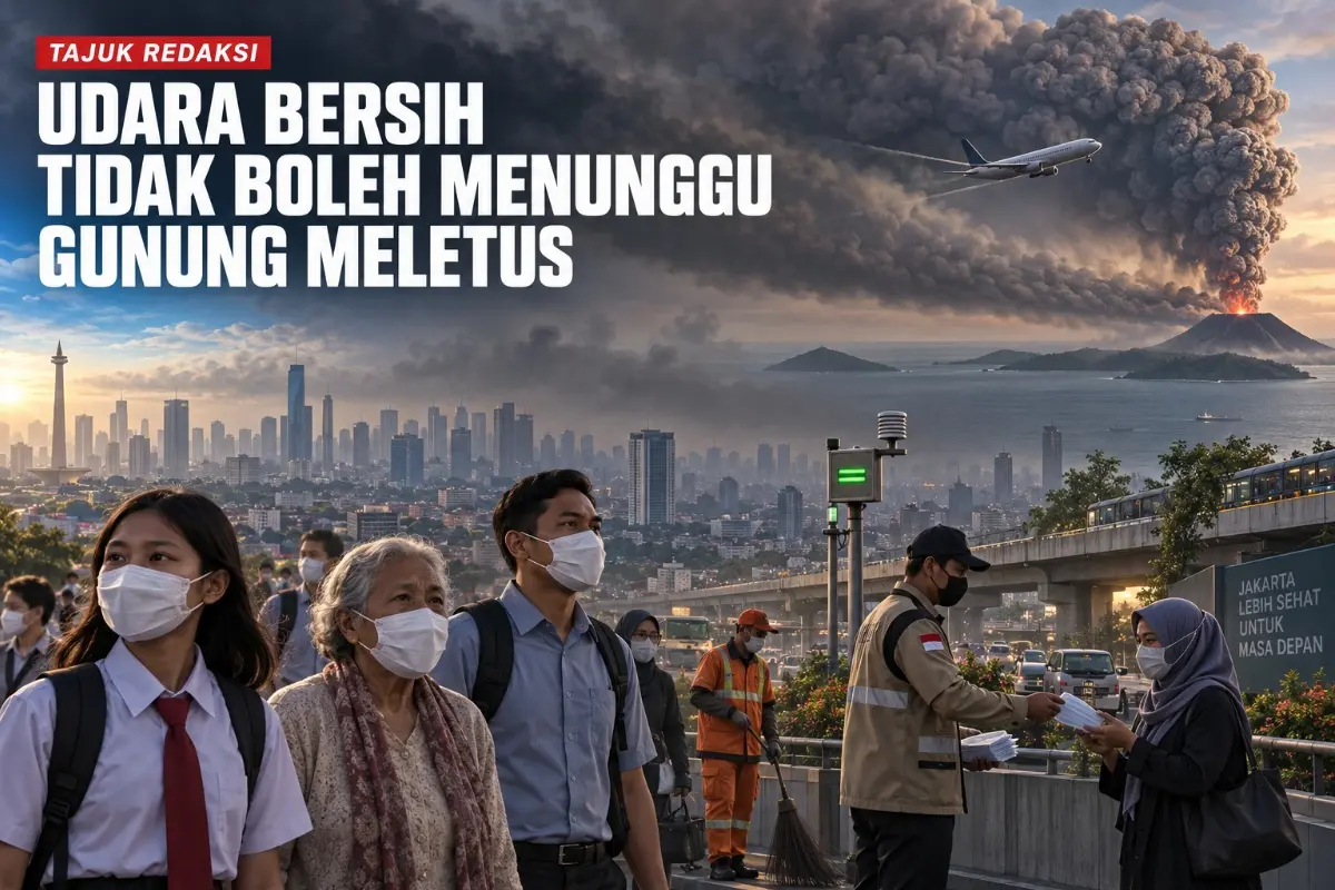 Udara Bersih Tidak Boleh Menunggu Gunung Meletus - TIMES Indonesia