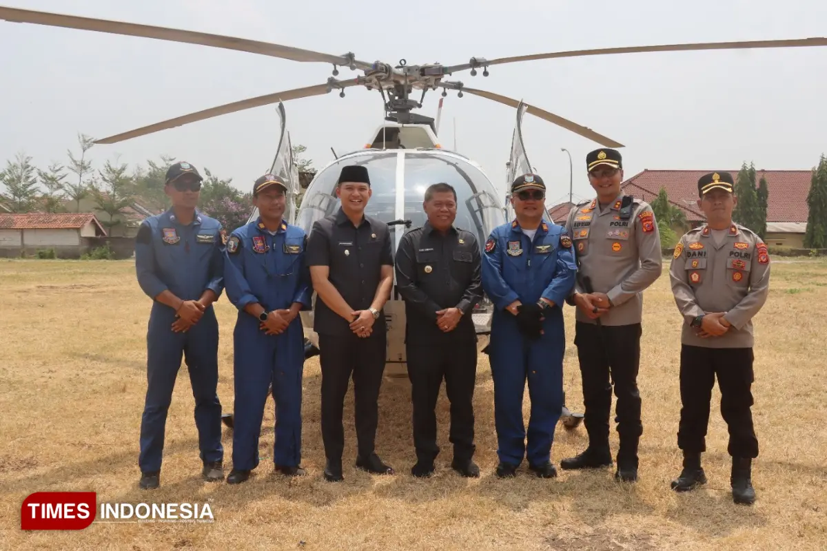 Kapolres dan Bupati Majalengka Perkuat Deteksi Dini Titik Api untuk Cegah Karhutla Meluas