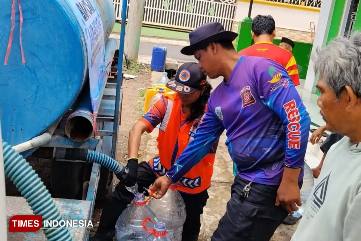 BPBD Kota Tasikmalaya Distribusikan 1,03 Juta Liter Air Imbas Krisis Air Bersih