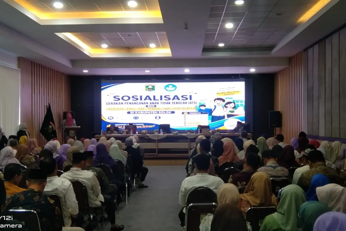 Pemkab Solok Perkuat Komitmen Cegah Putus Sekolah dan Tangani Anak Tidak Sekolah