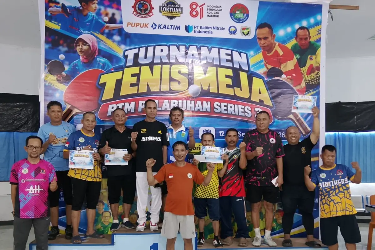 Komitmen Dukung Pembinaan Usia Dini, 98 Pemain Sukseskan Turnamen Tenis Meja PTM Pelabuhan Series 3