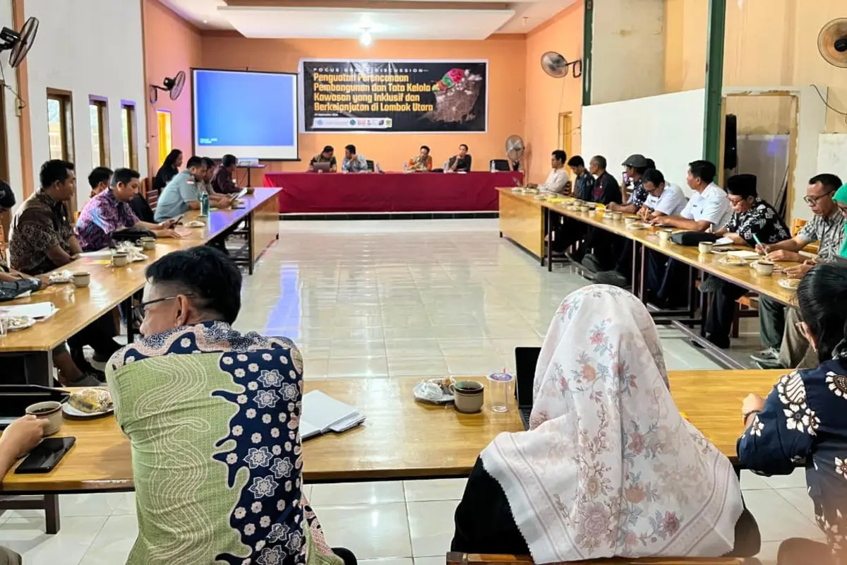 OMS dan Pemda KLU Integrasikan Tata Kelola Kawasan ke Perencanaan Pembangunan 2027